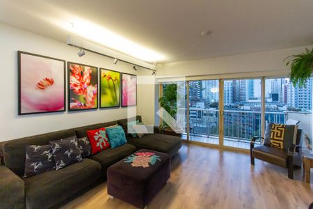 Sala de apartamento à venda com 3 quartos, 135m² em Perdizes, São Paulo