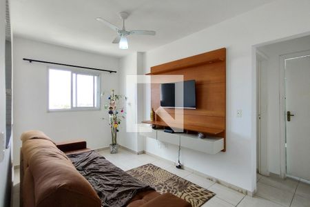 Sala de apartamento para alugar com 1 quarto, 40m² em Vila Tupi, Praia Grande