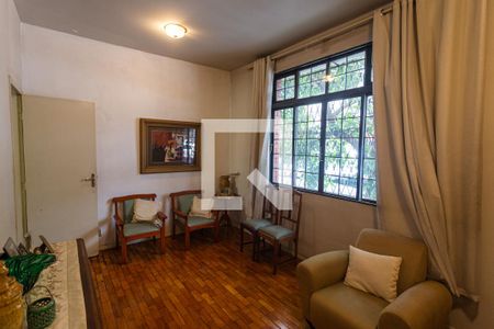 Sala de apartamento à venda com 3 quartos, 110m² em Carmo, Belo Horizonte