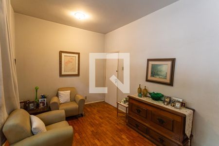 Sala de apartamento à venda com 3 quartos, 110m² em Carmo, Belo Horizonte