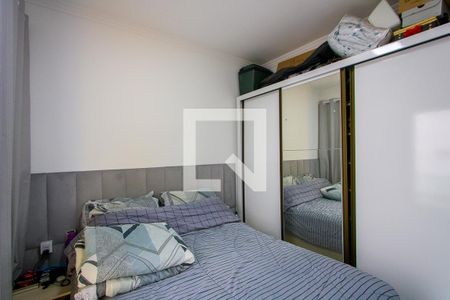 Quarto 1 - Suíte de apartamento para alugar com 2 quartos, 56m² em Jardim Ocara, Santo André