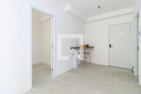 Sala - Cozinha de apartamento para alugar com 2 quartos, 41m² em Santo Amaro, São Paulo