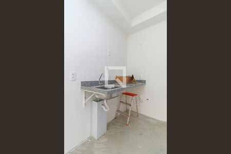 Sala - Cozinha de apartamento para alugar com 2 quartos, 41m² em Santo Amaro, São Paulo