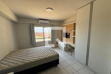 Sala - Dormitório de kitnet/studio para alugar com 1 quarto, 22m² em Iguatemi, Ribeirão Preto