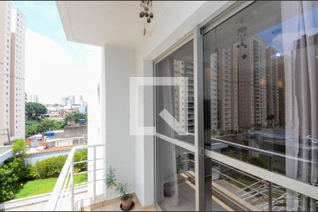 Varanda da Sala de apartamento à venda com 2 quartos, 76m² em Vila Progresso, Guarulhos