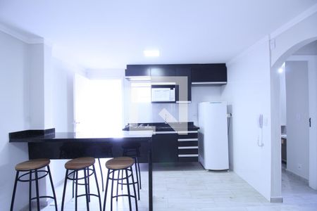 Sala/Cozinha de apartamento para alugar com 2 quartos, 50m² em Real Parque, São Paulo