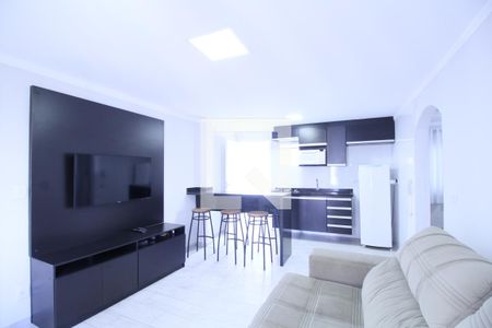 Sala/Cozinha de apartamento para alugar com 2 quartos, 50m² em Real Parque, São Paulo