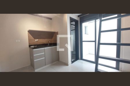 Sala de apartamento para alugar com 1 quarto, 20m² em Bangú, Santo André