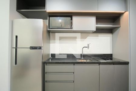 Cozinha de kitnet/studio para alugar com 1 quarto, 35m² em Vila Gomes Cardim, São Paulo