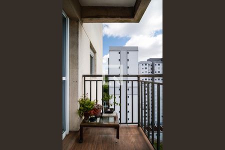 Varanda - Sala de apartamento à venda com 2 quartos, 55m² em Fazenda Morumbi, São Paulo