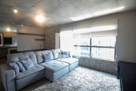 Sala de apartamento à venda com 1 quarto, 90m² em Itaim Bibi, São Paulo