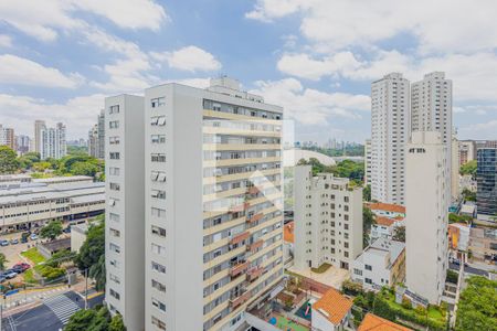 Vista da Varanda de apartamento à venda com 1 quarto, 44m² em Paraíso, São Paulo