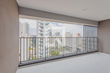 Varanda de apartamento à venda com 1 quarto, 44m² em Paraíso, São Paulo