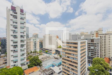 Vista da Varanda de apartamento à venda com 1 quarto, 44m² em Paraíso, São Paulo