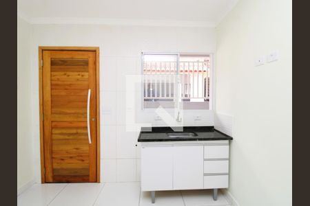 Cozinha de casa de condomínio para alugar com 1 quarto, 25m² em Vila Amalia (zona Norte), São Paulo