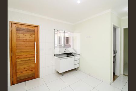 Cozinha de casa de condomínio para alugar com 1 quarto, 25m² em Vila Amalia (zona Norte), São Paulo