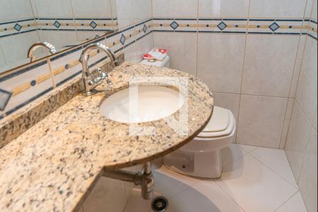 Lavabo de apartamento à venda com 3 quartos, 140m² em Vila Assunção, Santo André