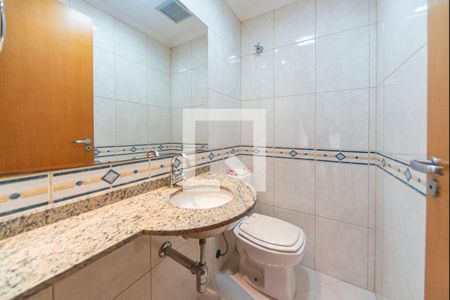 Lavabo de apartamento à venda com 3 quartos, 140m² em Vila Assunção, Santo André