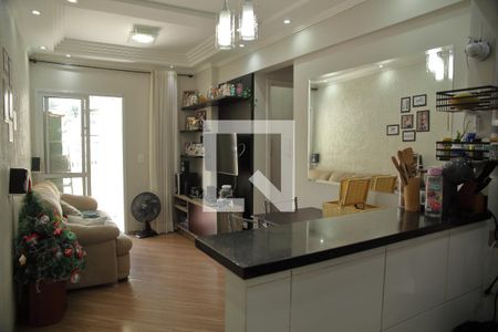 Sala de apartamento à venda com 2 quartos, 52m² em Baeta Neves, São Bernardo do Campo