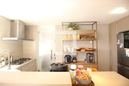 Cozinha  de apartamento à venda com 3 quartos, 90m² em Santo Antônio, Belo Horizonte