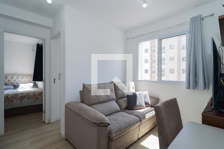 Sala de apartamento para alugar com 2 quartos, 35m² em Paraíso do Morumbi, São Paulo