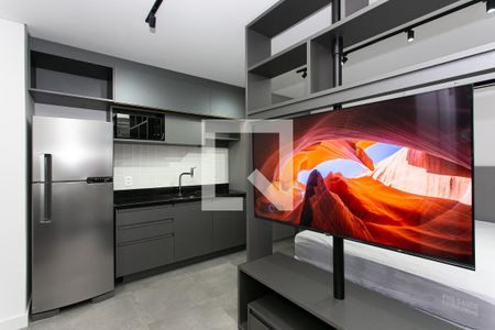 Cozinha de kitnet/studio para alugar com 1 quarto, 35m² em Vila Gomes Cardim, São Paulo