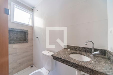 Banheiro de apartamento à venda com 2 quartos, 105m² em Jardim Santo Alberto, Santo André