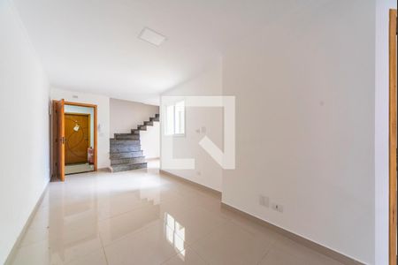 Sala de apartamento à venda com 2 quartos, 105m² em Jardim Santo Alberto, Santo André