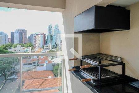 Varanda gourmet de apartamento para alugar com 1 quarto, 52m² em Vila Caminho do Mar, São Bernardo do Campo