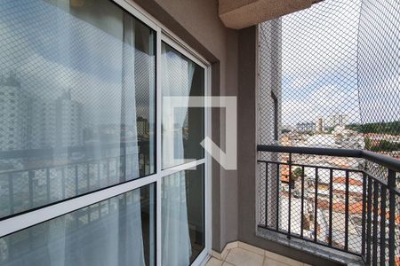 Varanda da Sala de apartamento para alugar com 1 quarto, 42m² em Vila Aurora, São Bernardo do Campo