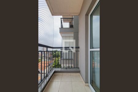 Varanda da Sala de apartamento para alugar com 1 quarto, 42m² em Vila Aurora, São Bernardo do Campo