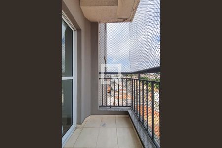 Varanda da Sala de apartamento para alugar com 1 quarto, 42m² em Vila Aurora, São Bernardo do Campo