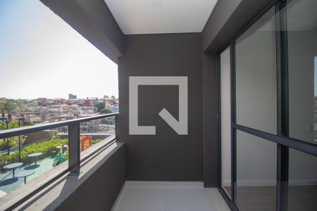 Varanda  de kitnet/studio para alugar com 1 quarto, 26m² em Vila Primavera, São Paulo