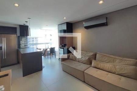 Sala de apartamento para alugar com 1 quarto, 51m² em Cambuí, Campinas