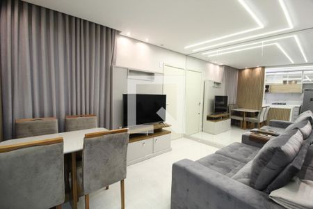 Sala de apartamento para alugar com 2 quartos, 45m² em Shopping Park, Uberlândia