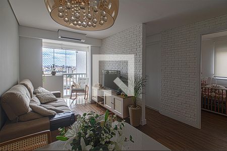 sala_2 de apartamento para alugar com 2 quartos, 49m² em Vila Gumercindo, São Paulo