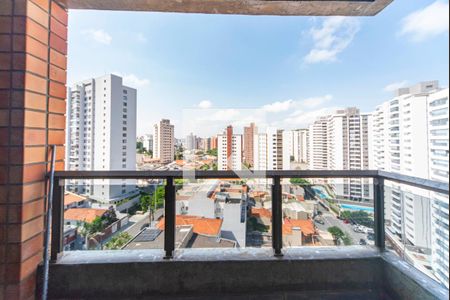 Varanda da Sala de apartamento à venda com 4 quartos, 178m² em Vila Gilda, Santo André