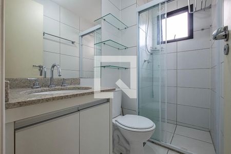 Banheiro de kitnet/studio para alugar com 1 quarto, 32m² em Jardim Paulista, São Paulo