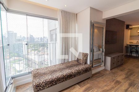 Sala de apartamento para alugar com 1 quarto, 64m² em Butantã, São Paulo