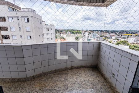 Varanda de apartamento para alugar com 3 quartos, 112m² em Castelo, Belo Horizonte