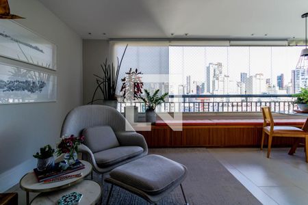 Varanda de apartamento à venda com 4 quartos, 125m² em Vila Andrade, São Paulo