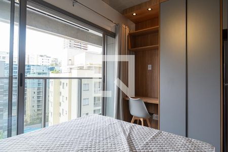 Sala/Quarto de kitnet/studio para alugar com 1 quarto, 19m² em Paraíso, São Paulo