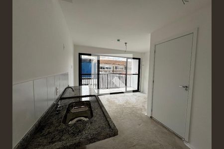 Sala/Quarto/Cozinha de apartamento à venda com 1 quarto, 26m² em Barra Funda, São Paulo