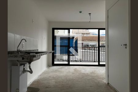 Sala/Quarto/Cozinha de apartamento à venda com 1 quarto, 26m² em Barra Funda, São Paulo