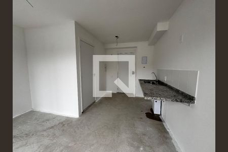 Sala/Quarto/Cozinha de apartamento à venda com 1 quarto, 26m² em Barra Funda, São Paulo