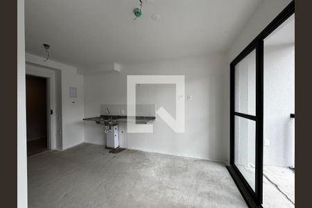 Sala/Quarto/Cozinha de apartamento à venda com 1 quarto, 26m² em Barra Funda, São Paulo