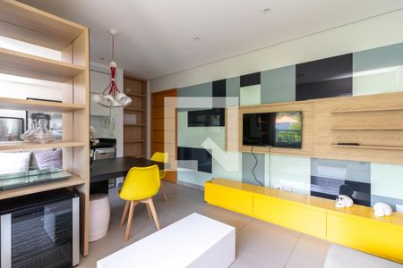 Sala de Estar de apartamento para alugar com 1 quarto, 45m² em Santana, São Paulo