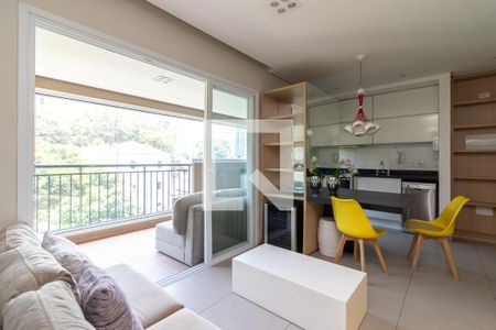 Sala de Estar de apartamento para alugar com 1 quarto, 45m² em Santana, São Paulo