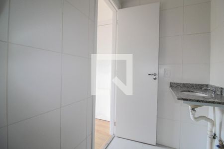 Banheiro da Suíte 1 de apartamento para alugar com 1 quarto, 26m² em Vila Olímpia, São Paulo