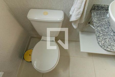 Lavabo de casa de condomínio para alugar com 3 quartos, 115m² em Campo Comprido, Curitiba